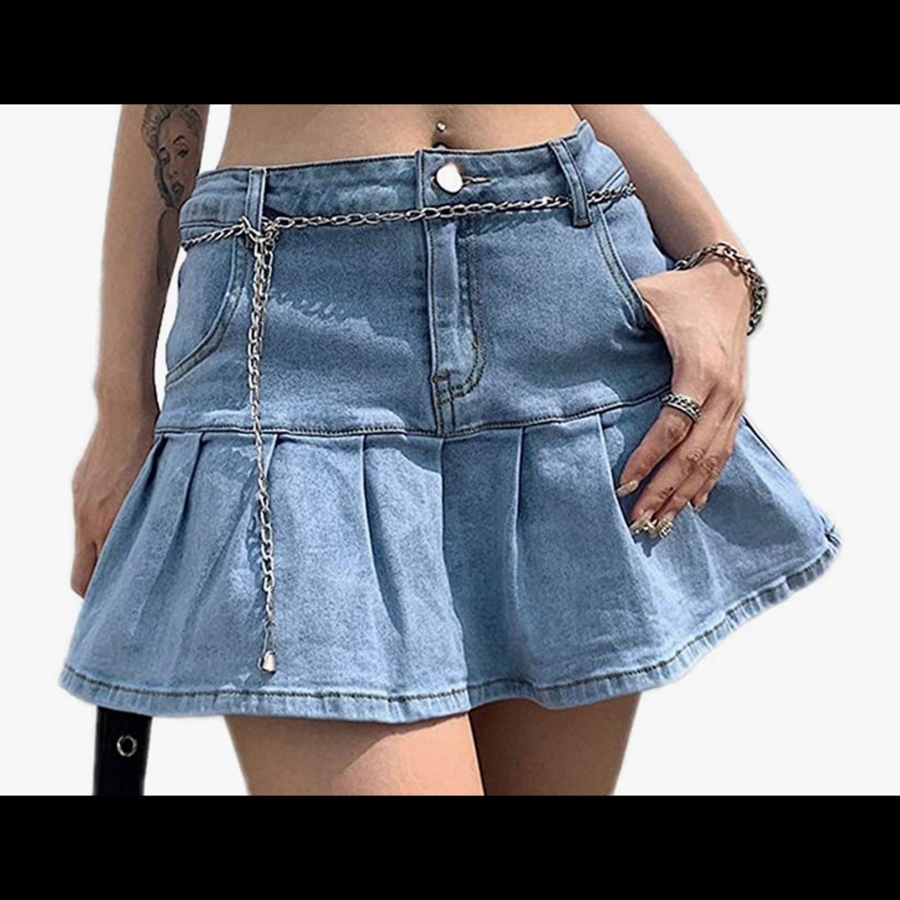 Jean skirt